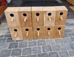 netkast voor parkieten, Dieren en Toebehoren, Vogels | Hokken en Kooien, Ophalen, Gebruikt, Hout, Broedkooi of Kweekkooi