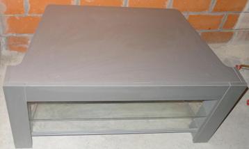 Tv-meubel, Huis en Inrichting, Ophalen, Gebruikt, Glas, 50 tot 100 cm