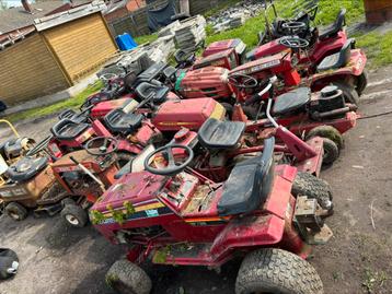 18 tracteurs tondeuse pour le lot 3500€