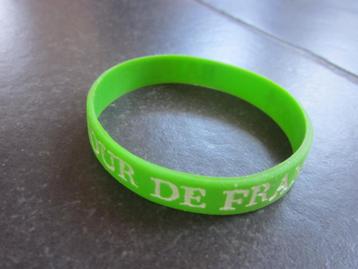 groen rubber armband Tour De France 2014