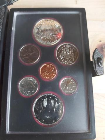Coffret pièces canadiennes 1980, Enlèvement ou Envoi, Comme neuf