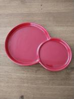 Assiette apéro rouge, Huis en Inrichting, Ophalen, Zo goed als nieuw
