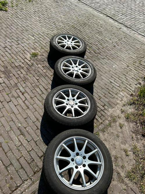 16 inch velgen met goede winterbanden, Auto-onderdelen, Banden en Velgen, Velg(en), Winterbanden, 16 inch, 205 mm, Personenwagen