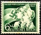 Deutsches Reich:"Tag der Verpflichtung der Jugend" 1943, Timbres & Monnaies, Timbres | Europe | Allemagne, Enlèvement ou Envoi