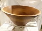 Houten schaal, Huis en Inrichting, Ophalen, Schaal, Rond, Zo goed als nieuw