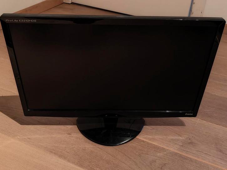 Promotion Iiyama 2210HDS, Informatique & Logiciels, Moniteurs, Comme neuf, DVI, Gaming, Incurvé, TN, HD, Enlèvement ou Envoi