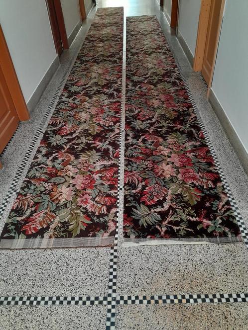 Set van twee lange bijpassende gangtapijten, Huis en Inrichting, Stoffering | Tapijten en Vloerkleden, Gebruikt, 200 cm of meer