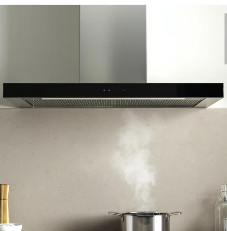 Dampkap Kulinarisk ikea, Elektronische apparatuur, Afzuigkappen, Zo goed als nieuw, Vrijstaand, Wandschouwkap, 600 tot 800 m³ per uur