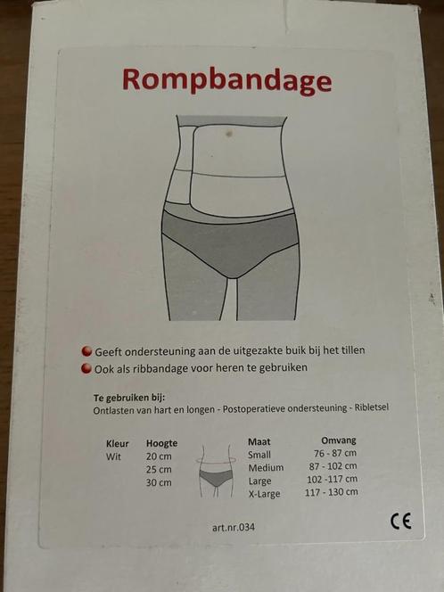 rompbandage GM nieuw !, Divers, Orthèses, Neuf, Enlèvement ou Envoi