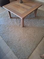 beige wollen tapijt, Huis en Inrichting, Stoffering | Tapijten en Vloerkleden, Ophalen, Beige, Vierkant, 200 cm of meer