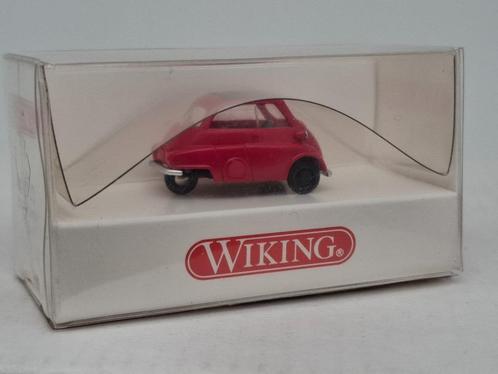 BMW Isetta driewieler - Wiking 1/87, Hobby en Vrije tijd, Modelauto's | 1:87, Zo goed als nieuw, Auto, Wiking, Ophalen of Verzenden