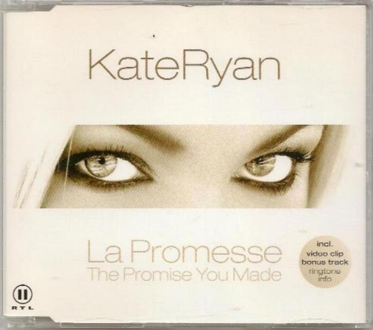 KATE RYAN THE PROMISE YOU MADE MAXI CD SINGLE (COCK ROBIN), Cd's en Dvd's, Cd Singles, Zo goed als nieuw, Dance, 1 single, Maxi-single