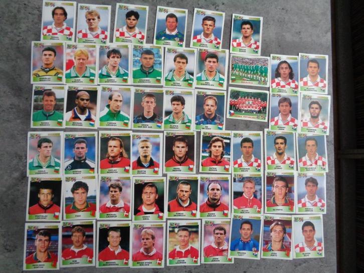 Autocollants de football PANINI EURO 96 ANNO EC 1996 51X, Hobby & Loisirs créatifs, Autocollants & Images, Envoi