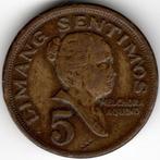 Philippines : 5 Sentimos 1974 KM#197 Réf 16249, Enlèvement ou Envoi, Asie du Sud Est, Monnaie en vrac