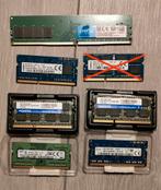 DDR3 en DDR4 ram geheugens, Computers en Software, RAM geheugen, Ophalen of Verzenden, Zo goed als nieuw, DDR3