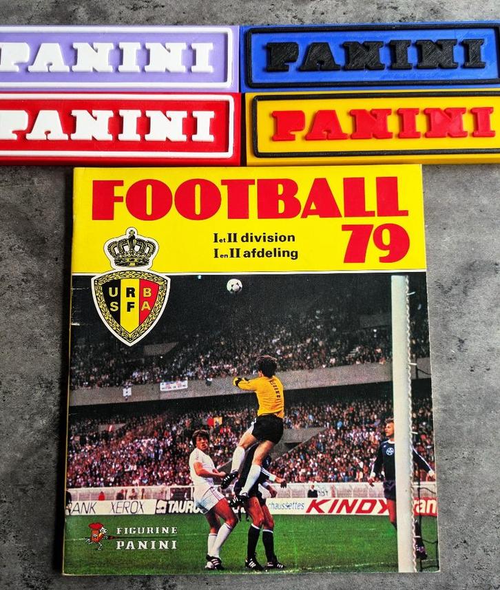 VOETBAL PANINI FOOTBALL 79 ALBUM LEEG + bon 1979, Hobby en Vrije tijd, Stickers en Plaatjes, Zo goed als nieuw, Sticker, Verzenden