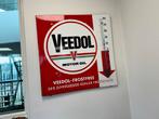 Veedol emaille thermometer, Antiek en Kunst, Ophalen of Verzenden