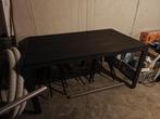 Tuintafel, Ophalen, Zo goed als nieuw, Rechthoekig, Aluminium