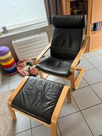 Ikea poang zetel, Ophalen, Gebruikt, Eenpersoons, Hout