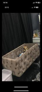 Babybed Babywiegje Chesterfield Fluwelen, Kinderen en Baby's, Babywiegjes en Ledikanten, Ophalen, Gebruikt
