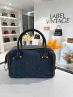 Delvaux Coolbox MM  in denim, Handtassen en Accessoires, Ophalen, Zo goed als nieuw, Handtas