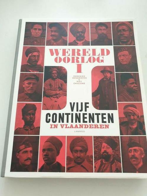 P. Chielens - Wereldoorlog I VIJF CONTINENTEN IN VLAANDEREN, Boeken, Overige Boeken, Zo goed als nieuw, Ophalen of Verzenden