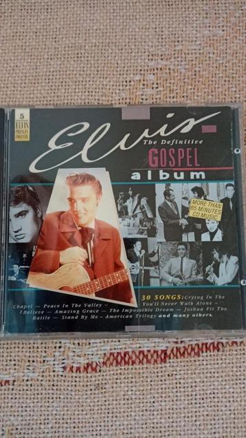 Elvis cd, the definitive gospel album.  beschikbaar voor biedingen