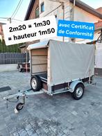 Aanhangwagen met dekzeil, Auto diversen, Aanhangers en Bagagewagens, Ophalen, Nieuw