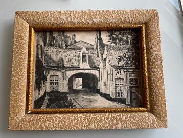 Vintage Frame Begijnhof in Brugge beschikbaar voor biedingen