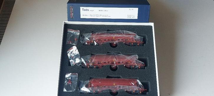 SNCB/NMBS VAN BIERVLIET SET TADS*LINEAS* HO*DC VB83014, Hobby en Vrije tijd, Modeltreinen | H0, Nieuw, Treinset, Gelijkstroom