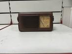 Radio Vintage Radiomarelli 9U65E - Bakélite Brune - 40’s, Enlèvement, Radio