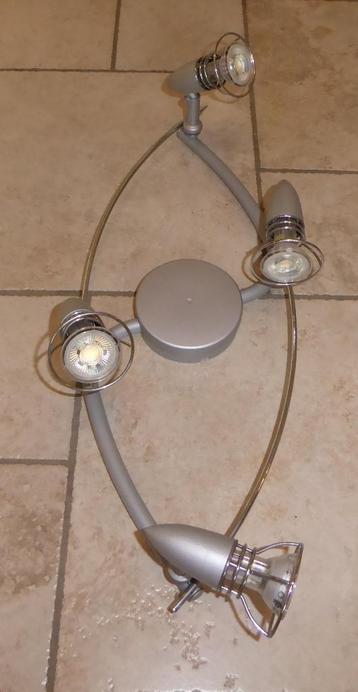 Lustre moderne avec 4 points lumineux, Enlèvement ou Envoi, Comme neuf
