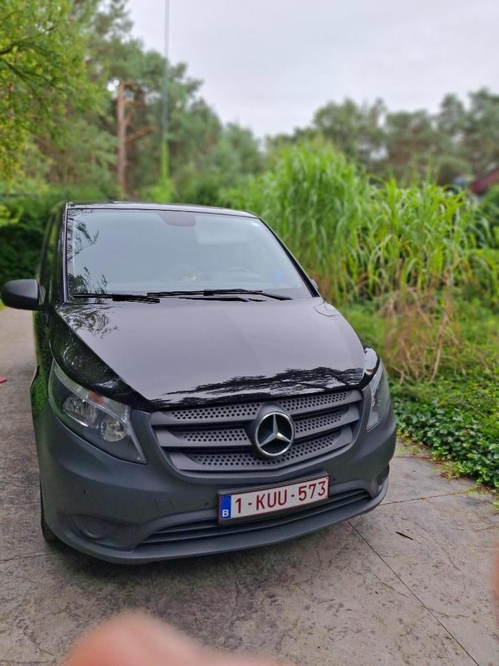 mercedes Vito 116 CDI automaat, Auto's, Bestelwagens en Lichte vracht, Particulier, Apple Carplay, Automaat, Zwart, Zwart, Ophalen