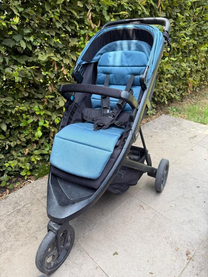Thule Spring Kinderwagen – Limited Edition Blauw, Kinderen en Baby's, Kinderwagens en Combinaties, Gebruikt, Kinderwagen, Overige merken