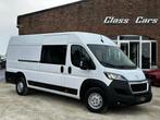 Peugeot Boxer 2.2 HDI L3H2-7 STOELEN TVA/BTW-NAVI-CAM EU6DIS, Auto's, Voorwielaandrijving, 4 cilinders, Leder, Bedrijf