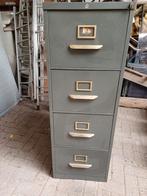 ORIGINELE METALEN KAST MET LADEN, Ophalen, Minder dan 50 cm, Gebruikt, 75 cm of meer