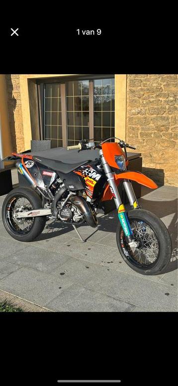 Supermoto velgen te koop ktm exc 125 beschikbaar voor biedingen