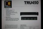 AUDAC TRU 450 4X500 WATT VERSTERKER NIEUW VERPAKT, Audio, Tv en Foto, Ophalen, Nieuw, Overige systemen, 120 watt of meer