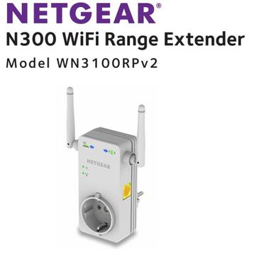 Netgear WN3100RPv2 wifi range extender