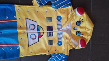 Verkleedpak/ onesie robot maat 128 beschikbaar voor biedingen