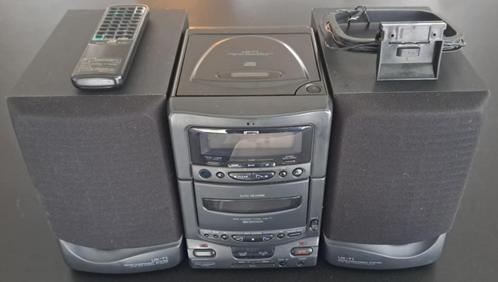 Lot JVC stereo's (apart verkrijgbaar), Audio, Tv en Foto, Stereoketens, Gebruikt, Cassettedeck, Cd-speler, Tuner of Radio, Speakers