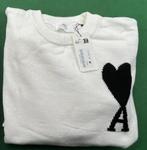 Pull Ami Paris blanc coeur noir Taille M, Neuf, Ami Paris, Blanc, Taille 48/50 (M)