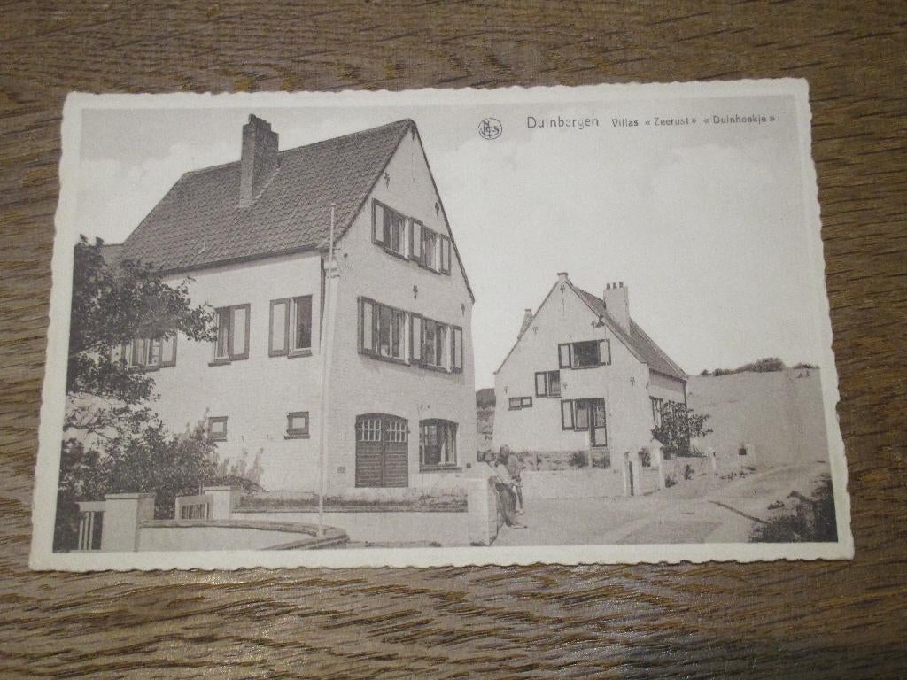 POSTKAART DUINBERGEN VILLAS ZEERUST DUINHOEKJE, Ophalen of Verzenden, Gelopen, West-Vlaanderen