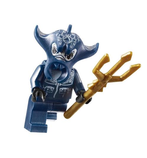 Lego 8073 Atlantis Manta Warrior With Trident Spear, Kinderen en Baby's, Speelgoed | Duplo en Lego, Gebruikt, Lego, Ophalen of Verzenden