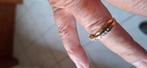 Gele ring met steentjes van Victoria, Ophalen, Zo goed als nieuw