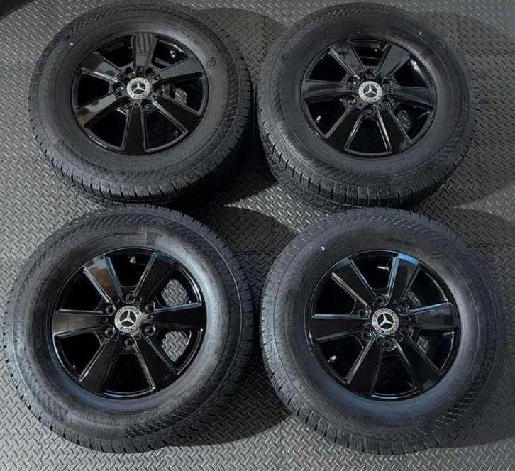 Mercedes Sprinter velgen allweather banden Continental, Auto diversen, Wieldoppen, Nieuw, Ophalen of Verzenden
