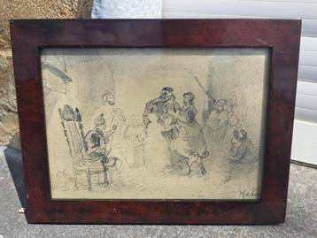 dessin signe jean baptiste madou beschikbaar voor biedingen