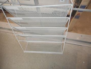 Nieuwe zilverkleurige catalogushouders nog in verpakking! beschikbaar voor biedingen