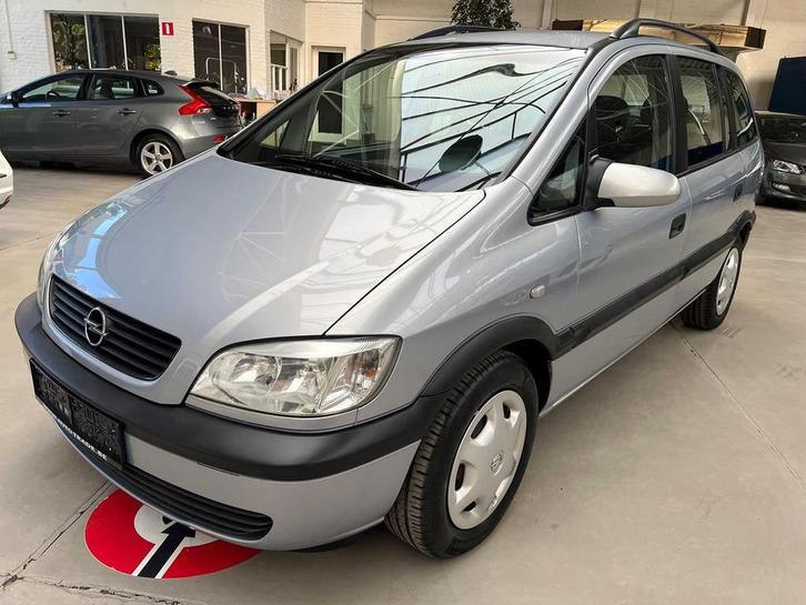 2002 Opel Zafira 7 Zitplaatsen, Auto's, Opel, Bedrijf, Zafira, Overige brandstoffen, Euro 4, Monovolume, Handgeschakeld, Gebruikt