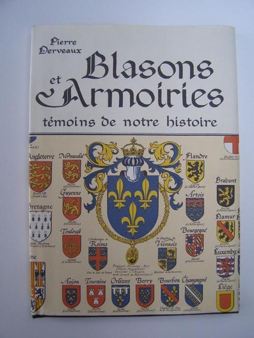 Blasons et armoiries: Pierre Derveaux, Boeken, Geschiedenis | Stad en Regio, Zo goed als nieuw, Ophalen of Verzenden